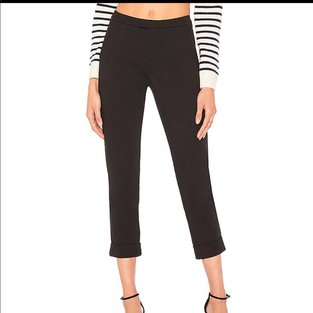Joie Shawnta caviar cropped ponte pants new dressy